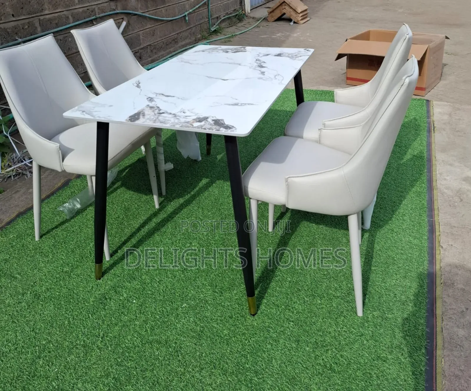 Modern Marble Dining Set