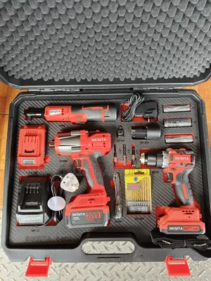3 in 1 Besita Cordless Power Impact Wrench, Ratchet Drill Tool Kit