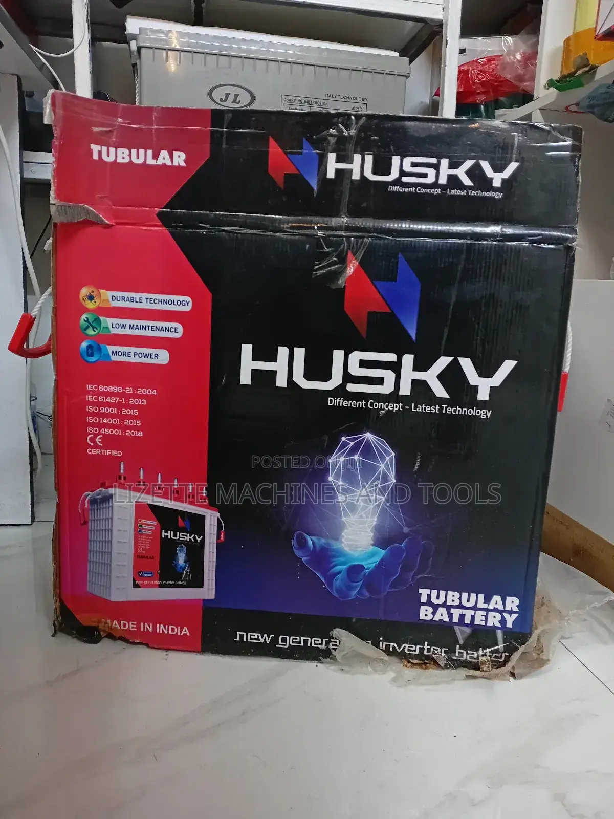 Husky 200ah Tall Tubular Solar Battert