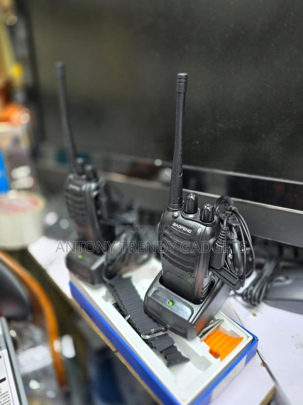 Bf-888s Two-way Radio With Rechargeable Battery & Led Flashlight - main view