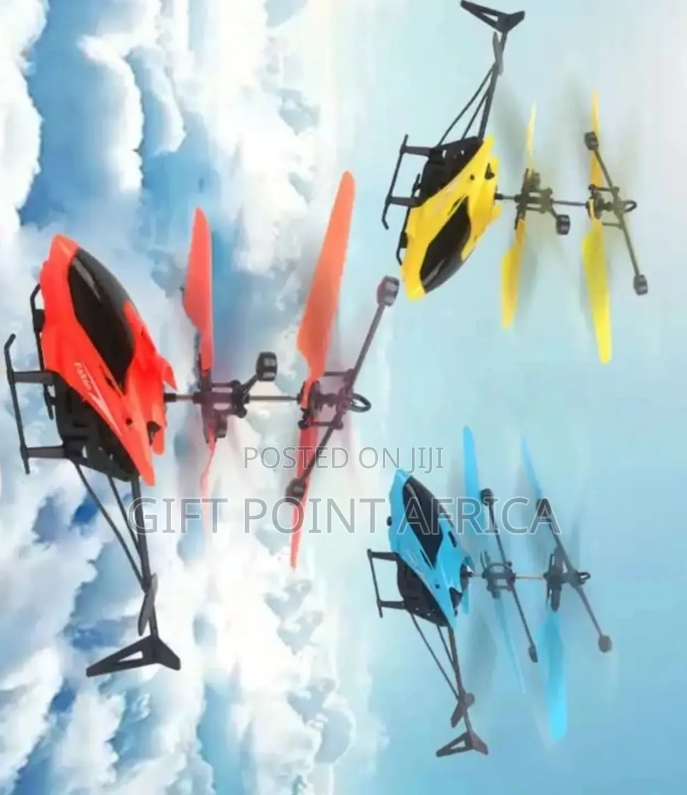 Remote Controlled Rechargeable Induction Aircraft For Kids