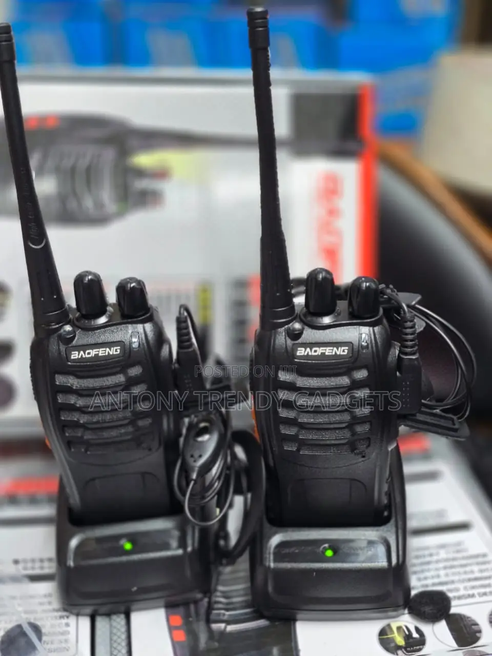 Baofeng Bf-888s 16-Channel Handheld Radio for Construction Camping