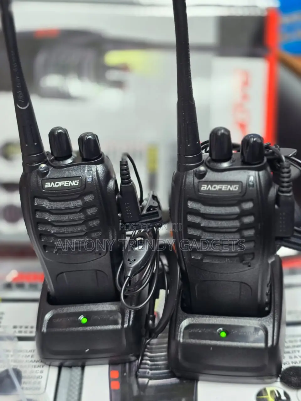 Baofeng Bf-888s 16-Channel Handheld Radio for Construction Camping