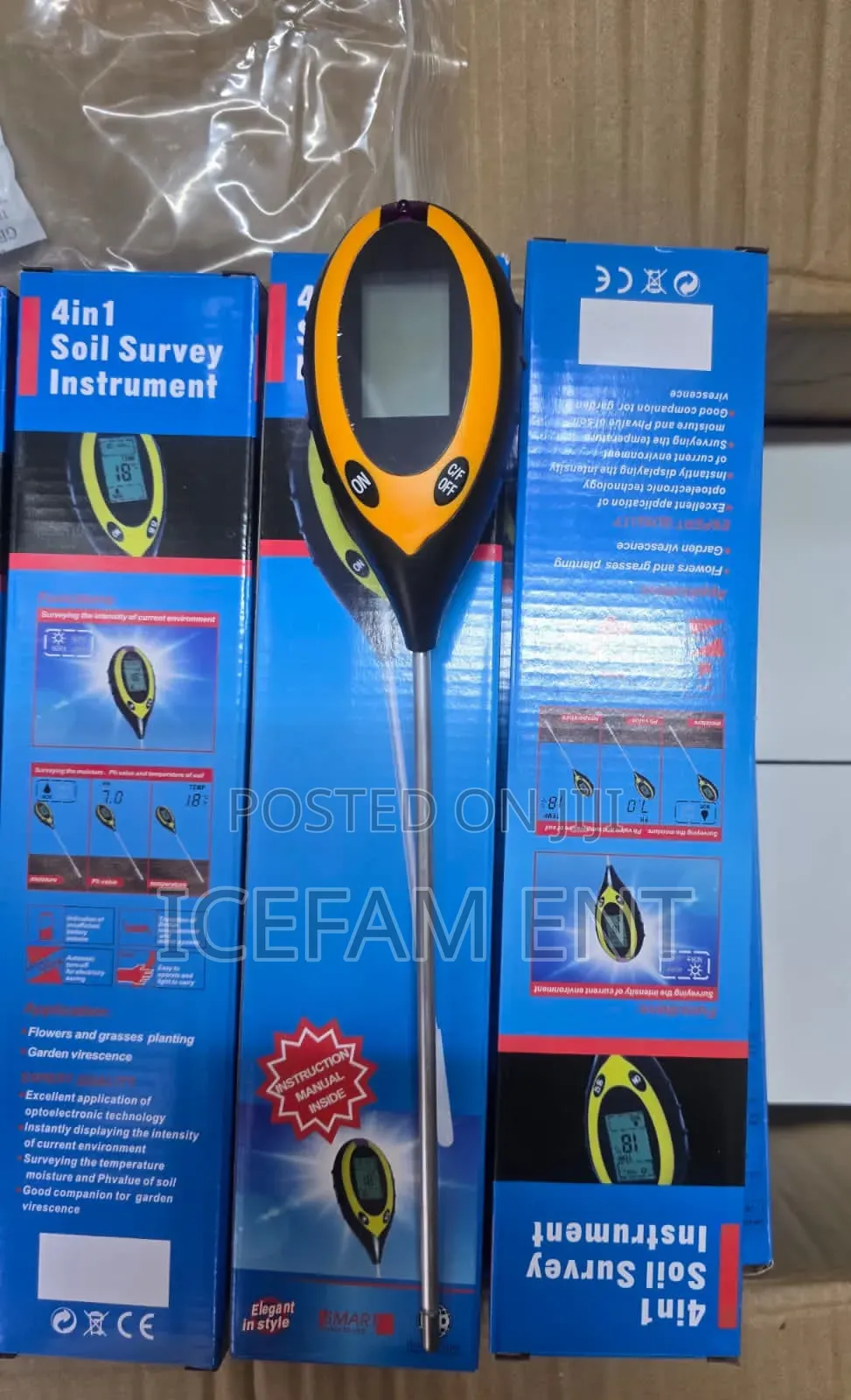 Soil P.H Meter/4in1 Soil Survey Instrument