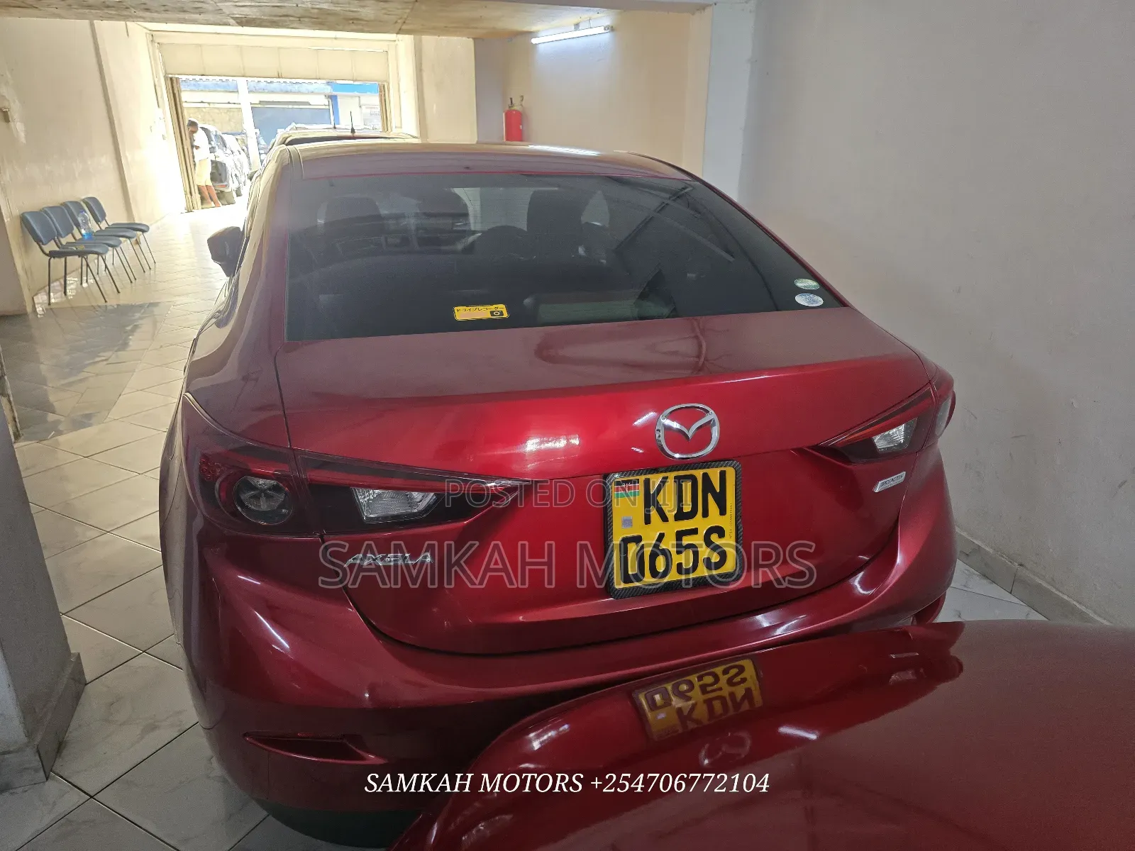 Mazda Axela 2017 Red