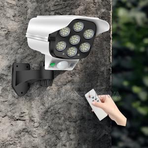 Outdoor Security Dummy Fake CCTV Camera With Motion Sensor Solar Light - thumbnail 2
