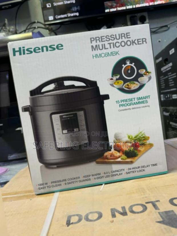Hisense 6-in-1 Pressure Cooker - Rice, Stew Ugali Maker | - main view