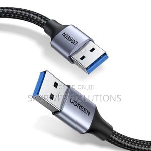 Ugreen Usb-a Male-Usb-a Male Braided Cable 2m-Us373 - main view
