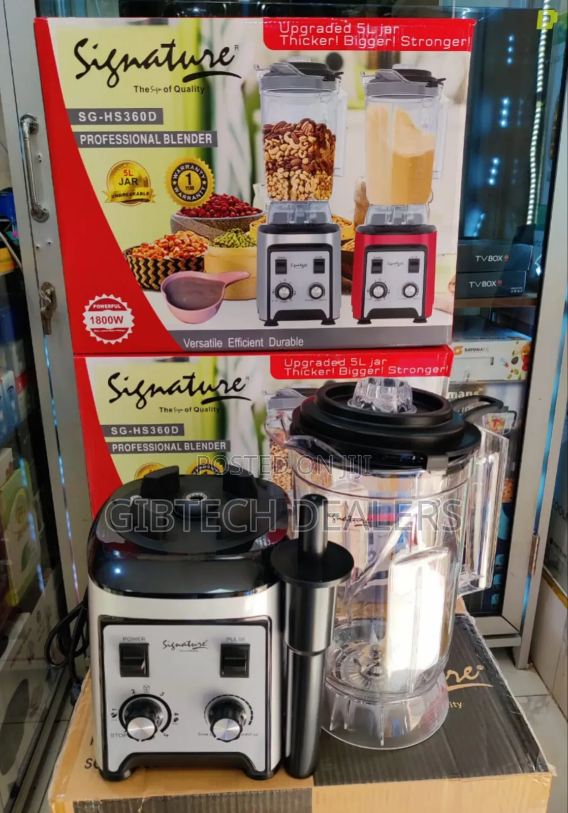Signature Commercial Blender 5 Litres 1800 Watts