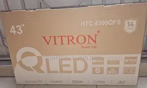 Vitron 43′′ 43000qfs Qled Smart Tv New 2025