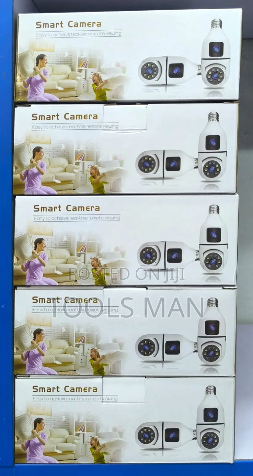 Pro Dual-Lens Smart Security Camera. V380 Nanny Cam