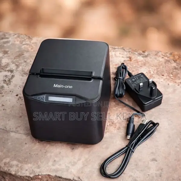 Auto Cutter 80mm Usb Lan Thermal Receipt Printer High Speed