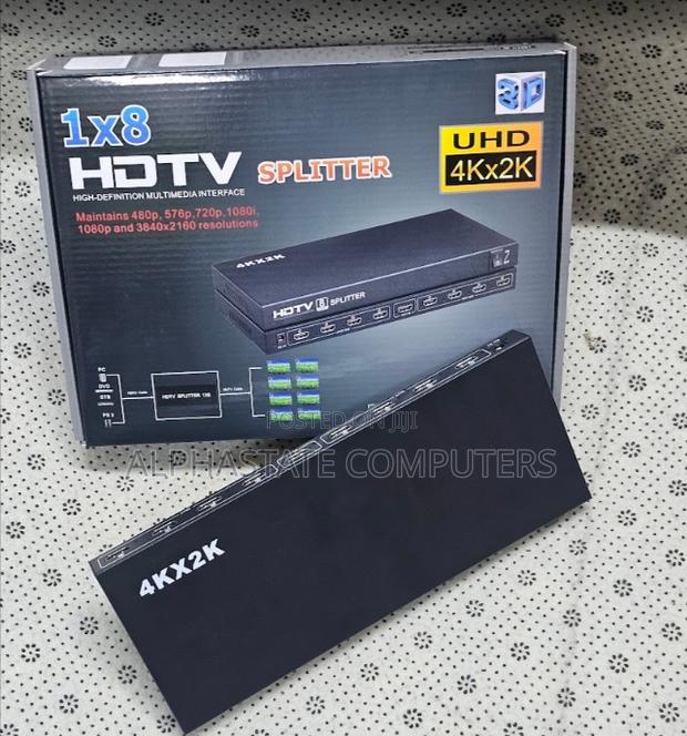 Hdmi Splitter 1×8 Uhd × for Conference Rooms and Showrooms