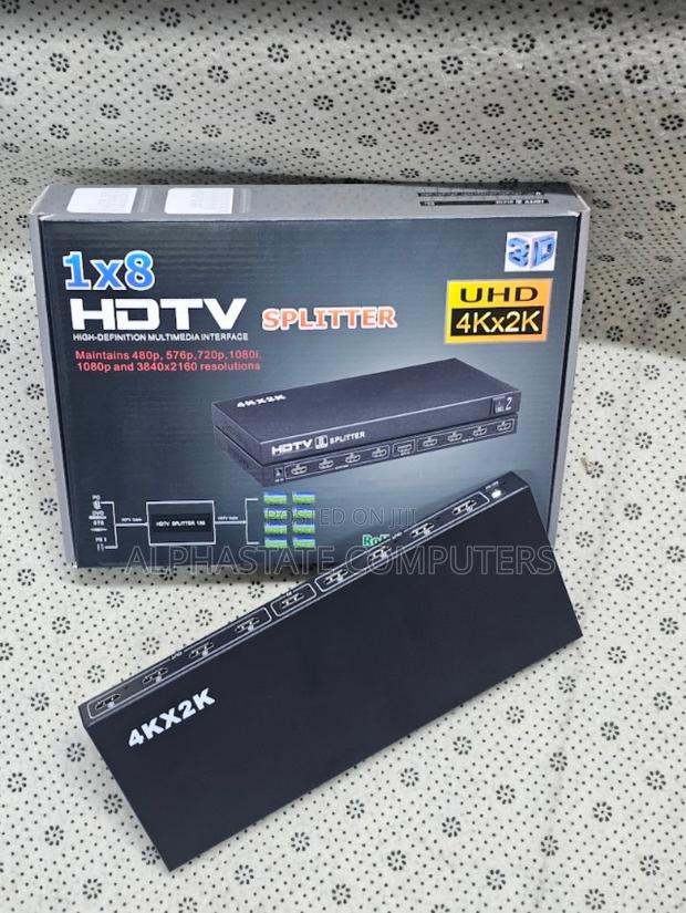 Quality Hdmi 1×8 Splitter Uhd for Home, Office and Retail Displays