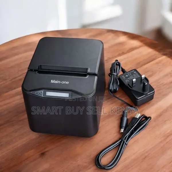 Flash Led Light 80mm Thermal Receipt Printer With Big Voice Alarm