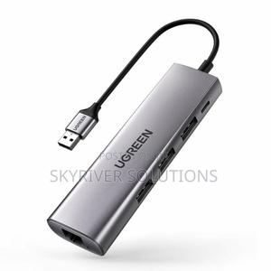 Ugreen Usb 3.0 Hub With Gigabit Ethernet Adapter -20265 - main view
