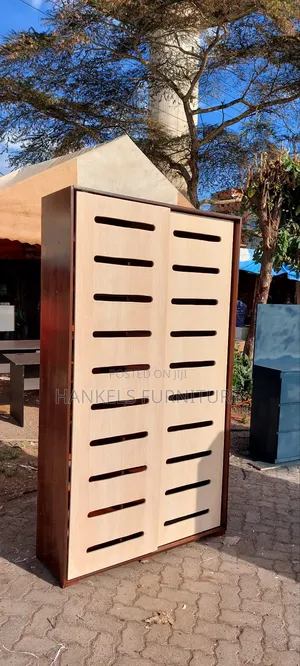 Contemporary Shoe Rack With Sliding Doors