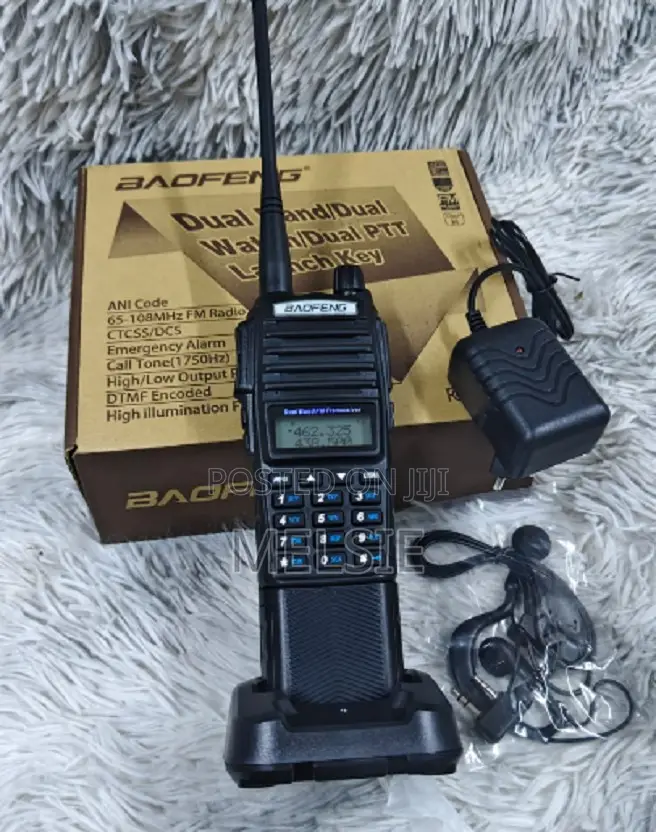 Baofeng Uv-82 8w Long Range Walkie Talkie With Battery Saver Mode
