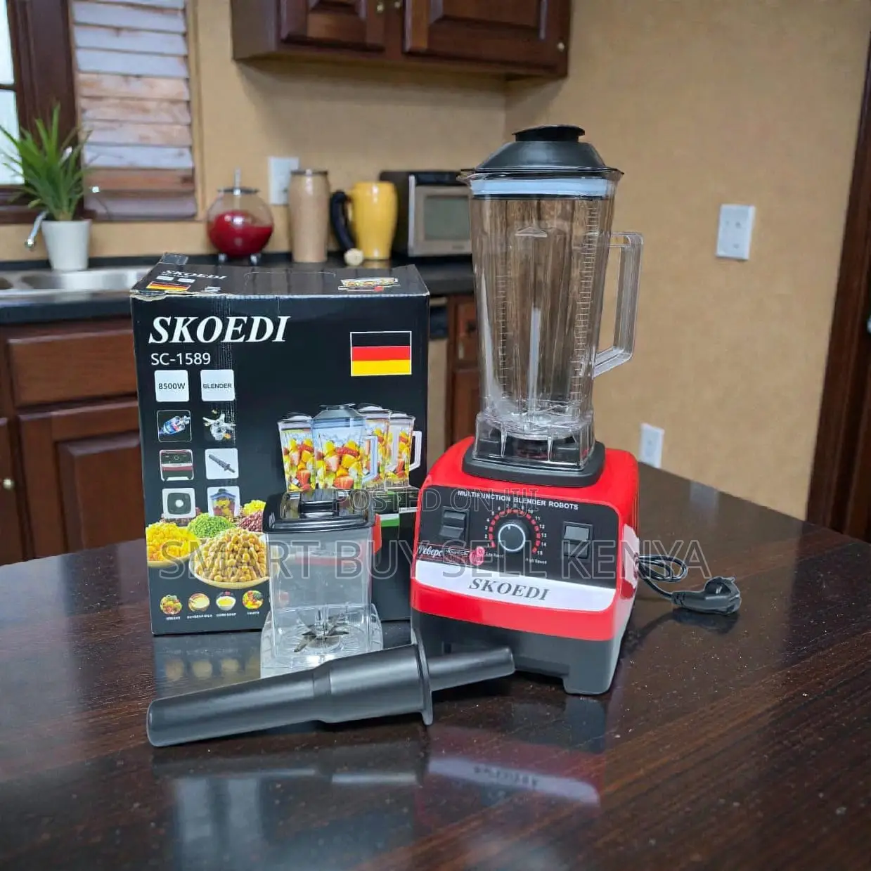 German Technology High Power 2.5l Skoedi 4500w Blender Grinder