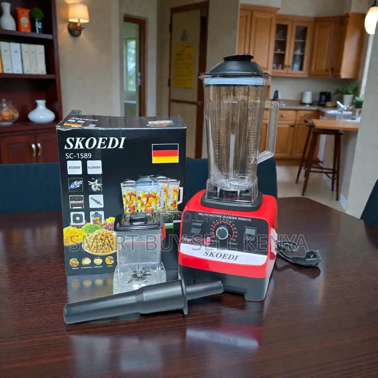 Heavy Duty Professional High Speed 2-in-1 2.5l Skoedi 4500w Blender