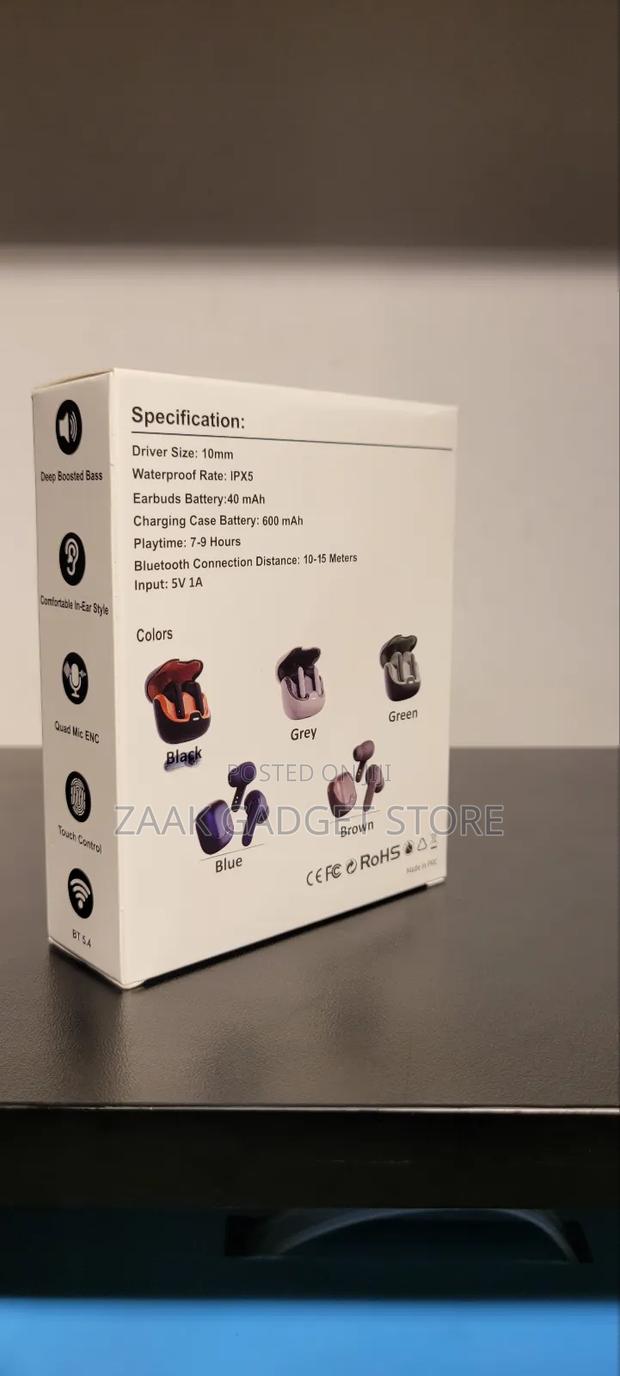 True Wireless Earbuds With Quad Mic Enc - thumbnail 6