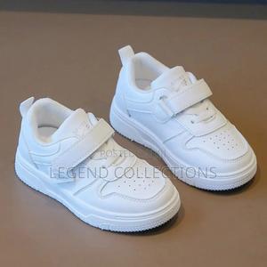 Kids Laced White Sneakers (Size 21-38) - thumbnail 2