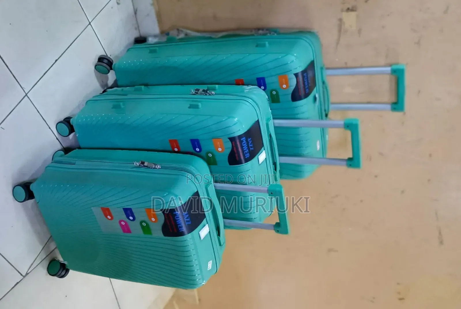 Unbreakable Rubber Suitcase Pp 3-in-1 Suitcase Set