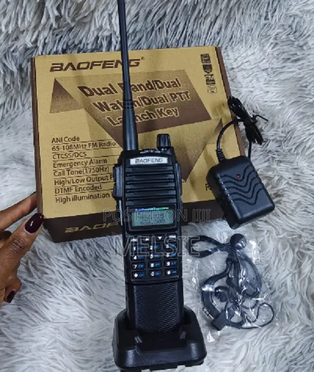 Baofeng Uv 82 Walkie-Talkie 8w Seamless Integration With Accessories`