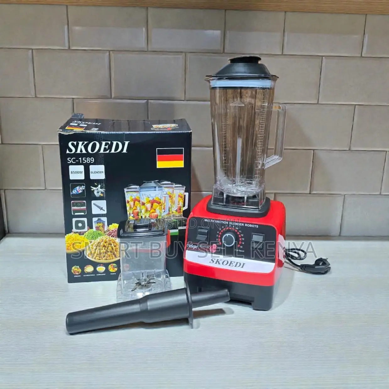 High Performance Long Term Reliability 2.5l Skoedi Blender