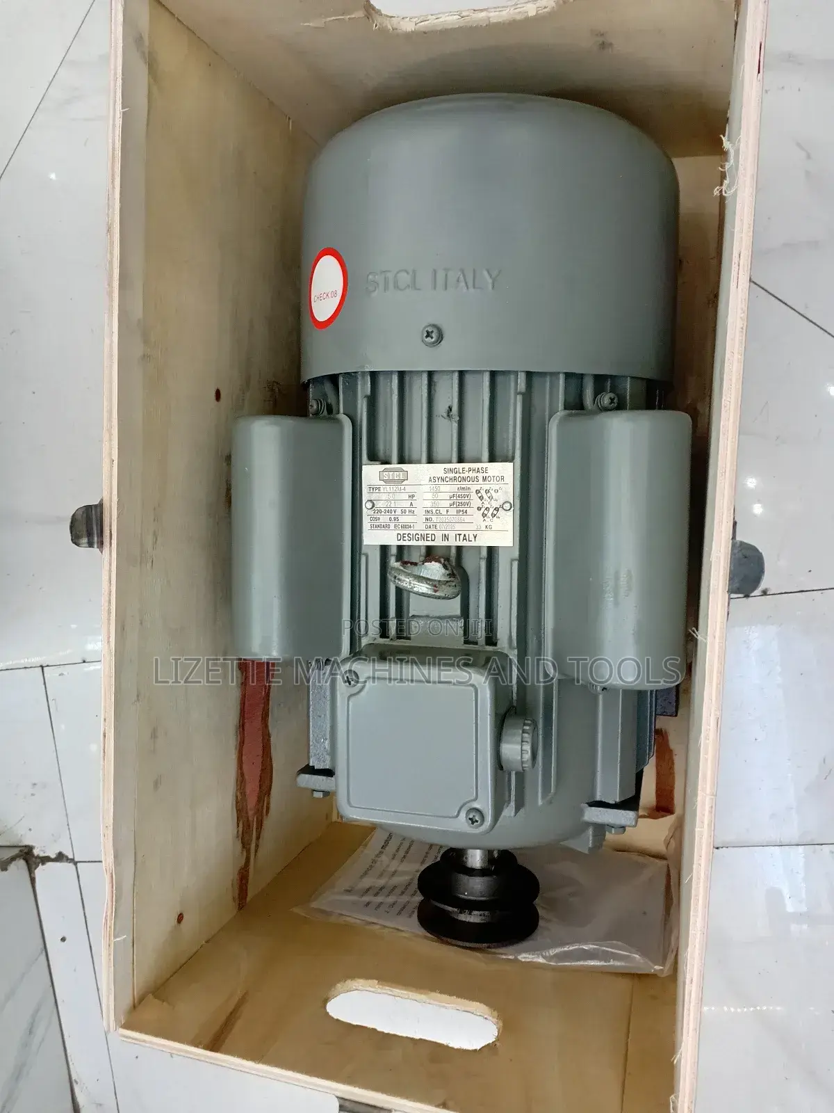 5hp STCL Single Phase Motor Low Speed