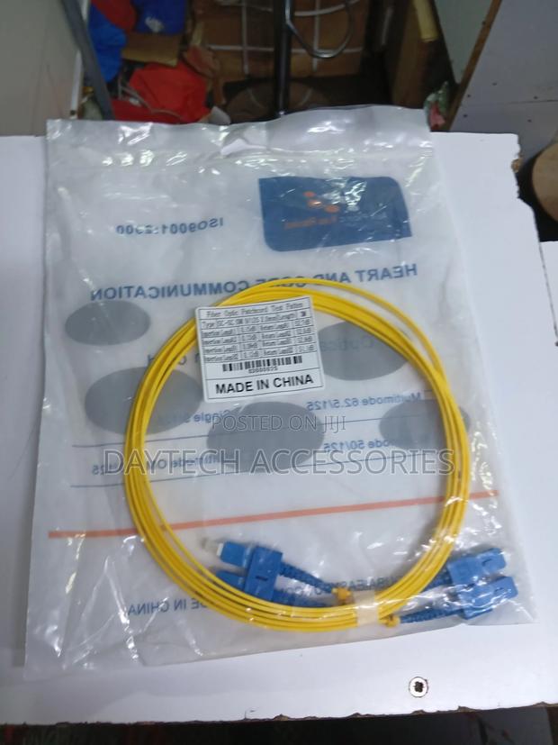 Singlemode Sc to Sc Fiber Optic Patch Cord 1m