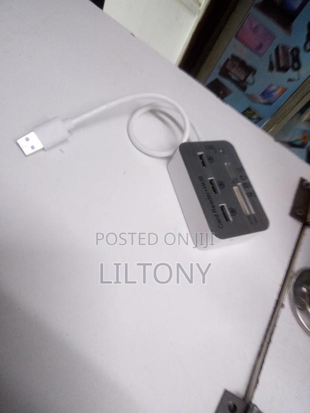 Usb3.0 Hub With Card 4readers Port