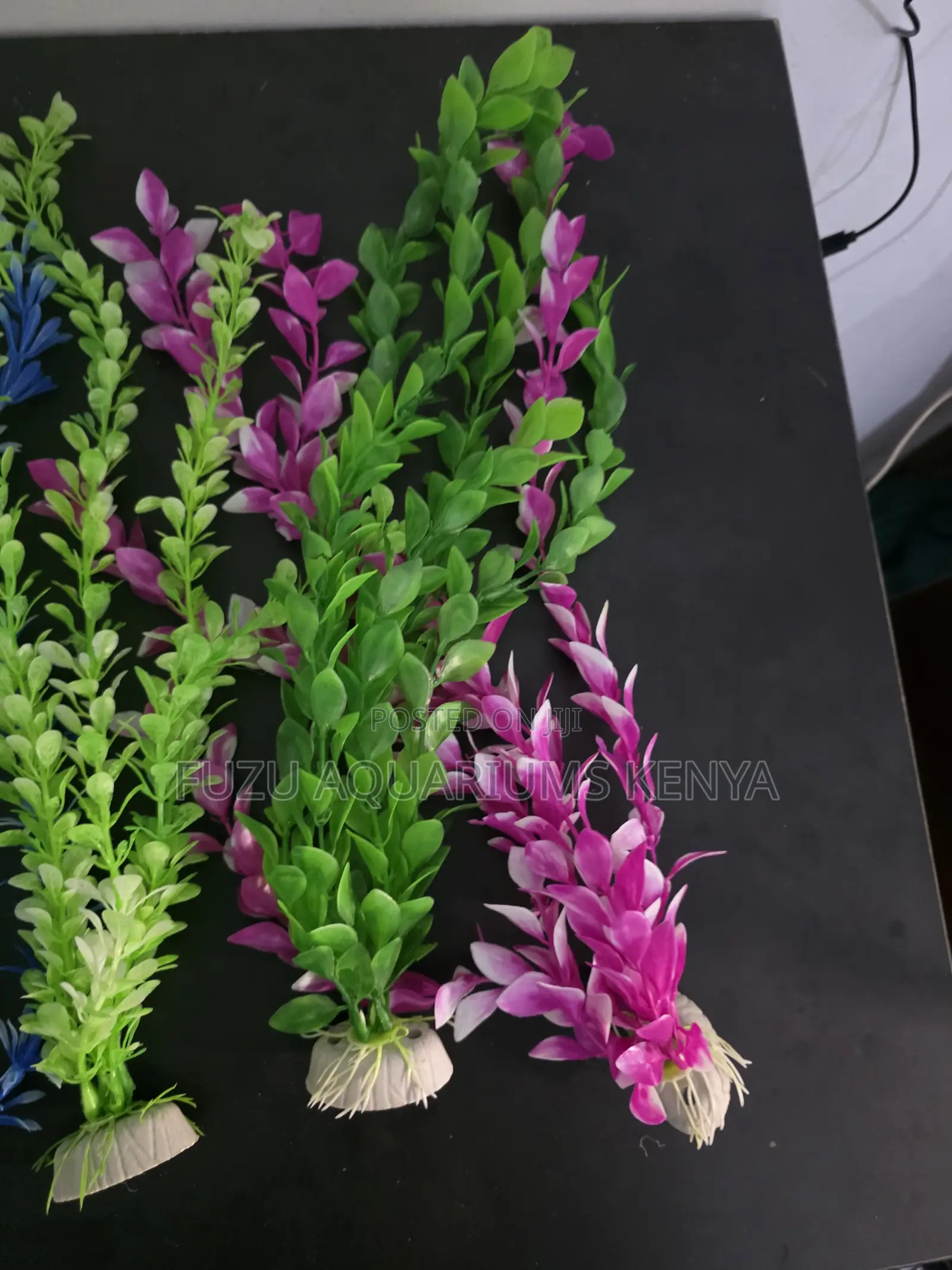 Weighted Base Tall Aquarium Plants