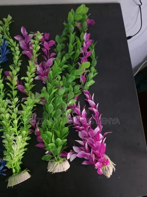 Weighted Base Tall Aquarium Plants - main view