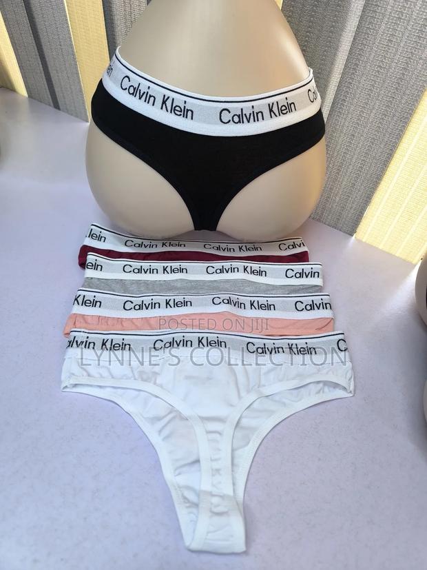 5pcs Cotton Thongs - main view