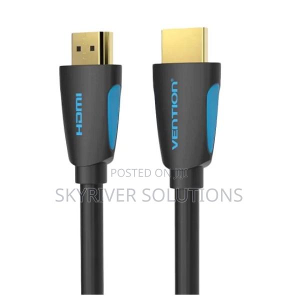 Vention Flat Hdmi Cable 0.5m Black- Ven-Aakbd - main view