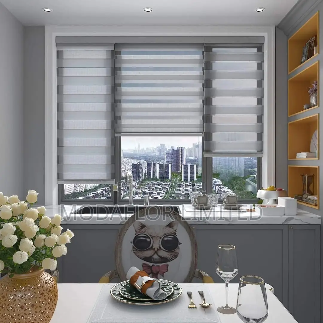 Stylish Zebra Roller Blinds for Modern Interiors
