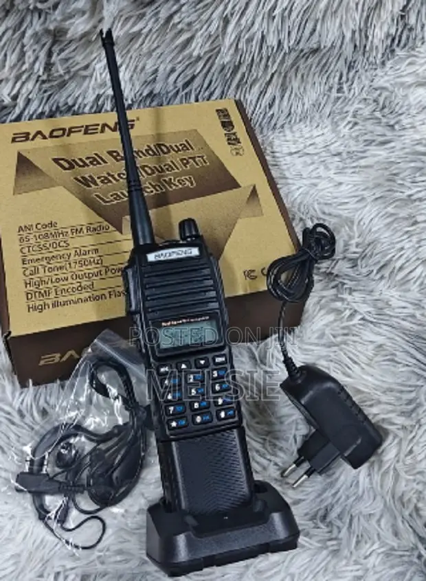 Dual Band Uhf/VHF Baofeng Uv82 Plus 8w Walkie Talkie