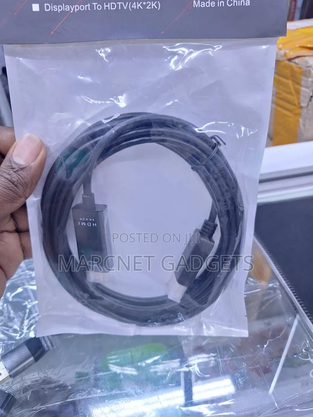 Display Port to Hdmi Cable 1.8m for Computer - main view