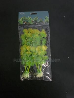 2x Lush Green Layered Aquarium Plants - main view