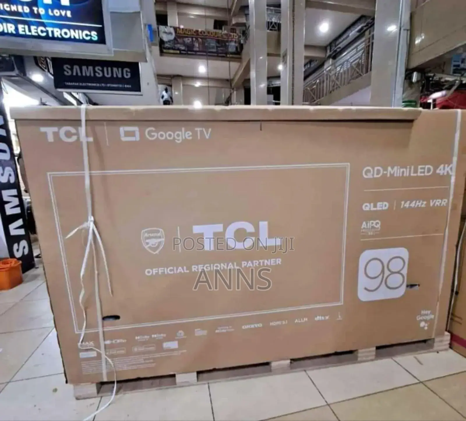 Frameless Qled 98 Inches TCL Tv