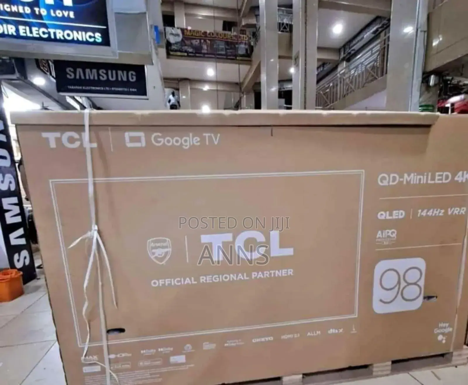 Frameless Qled 98 Inches TCL Tv