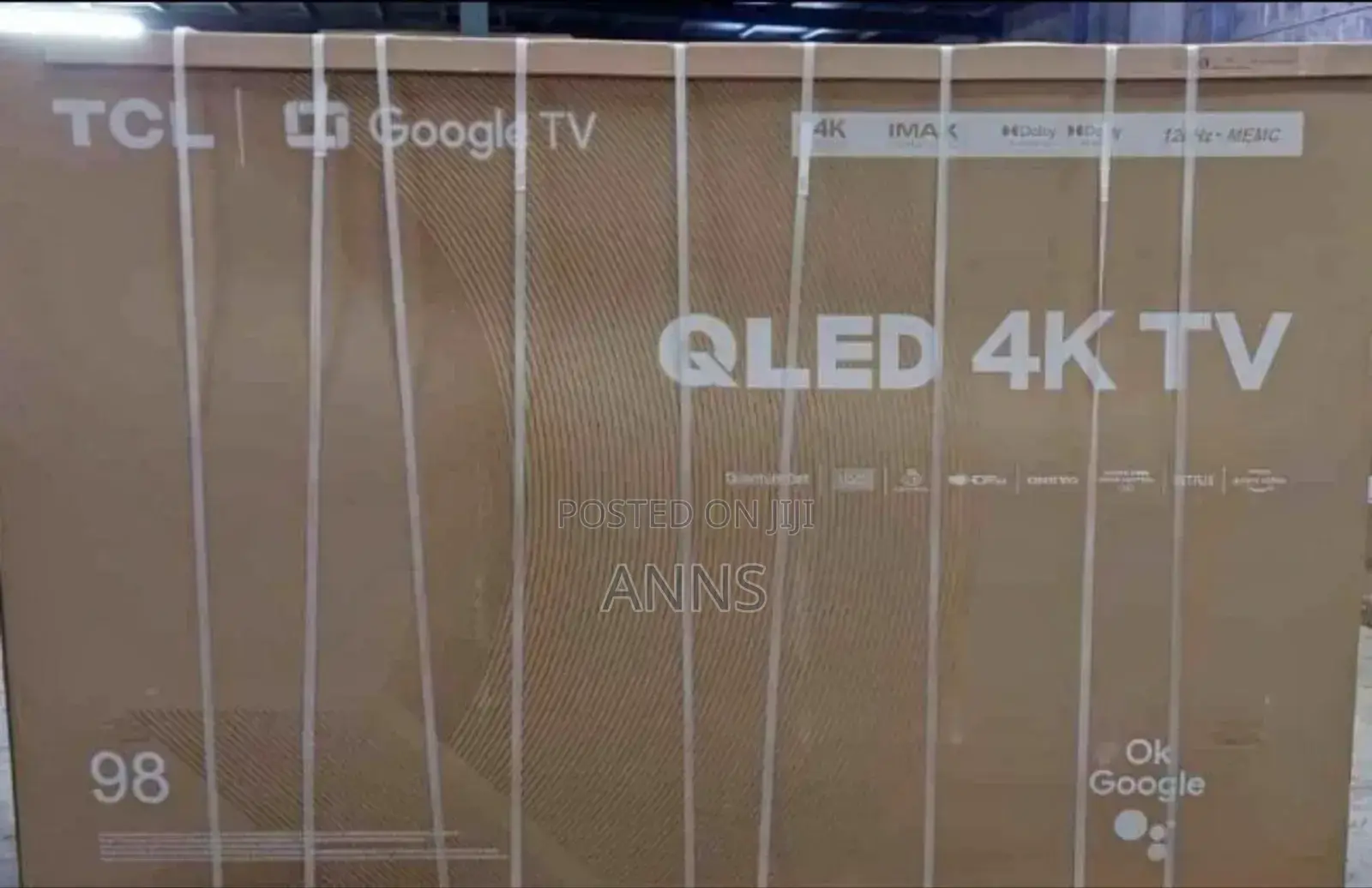 Youtube Netflix 98 Inches Qled 4 K Television