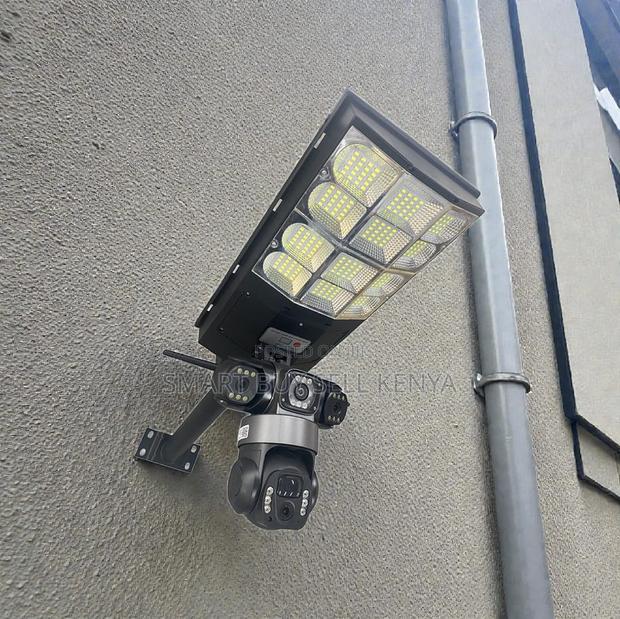 1080p Full Hd Auto Tracking 4g PTZ Camera Solar Street Light