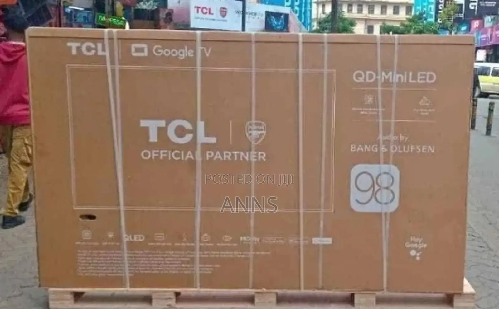 Qled Display TCL 98 Inches Goggle Tv