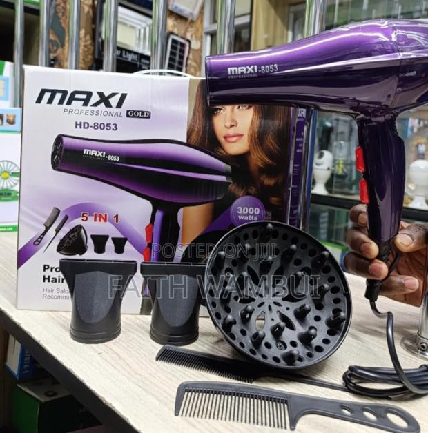 5 in 1 Maxi Professional Hair Dryer/Hair Dryer 3300 Watts