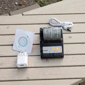 Portable 58mm Bluetooth Thermal Receipt Printer Rechargeable Battery