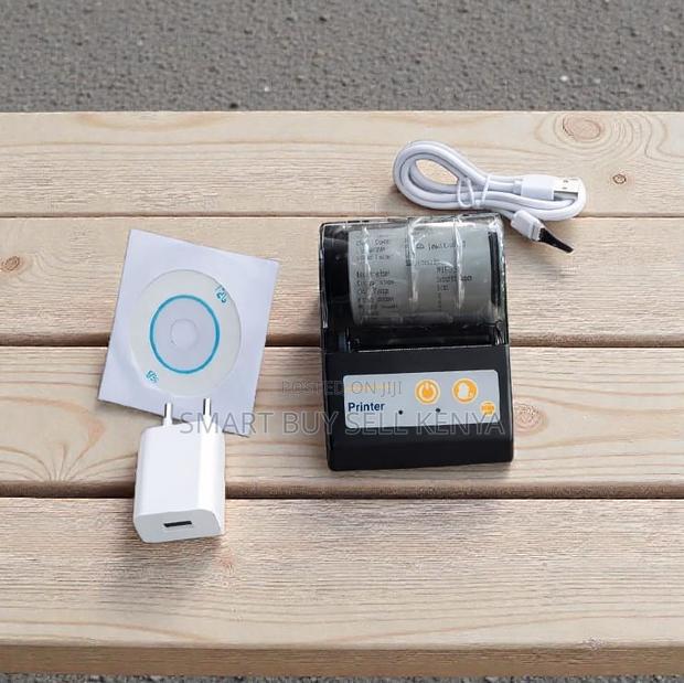 Mini 58mm Bluetooth Thermal Printer With Built-in 2000mah Battery