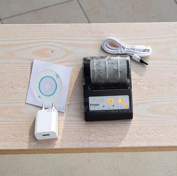 Pocket Size 58mm Bluetooth Receipt Printer for Outdoor Business Use