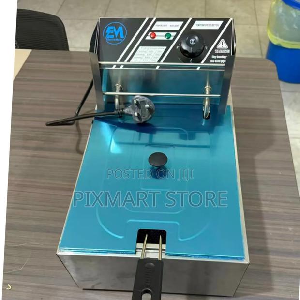 Electromate Single-Basket Deep Fryer Perfect for Golden,Crispy Result